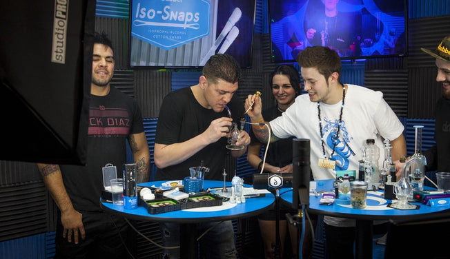 UFC Superstar Nick Diaz Stops By The Dr. Dabber Dab Lab